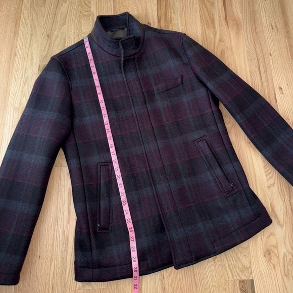 Axel’s of Vail 100% Wool Tartan Jacket Size 50 Italian (US 40 or Medium) - Picture 8 of 13